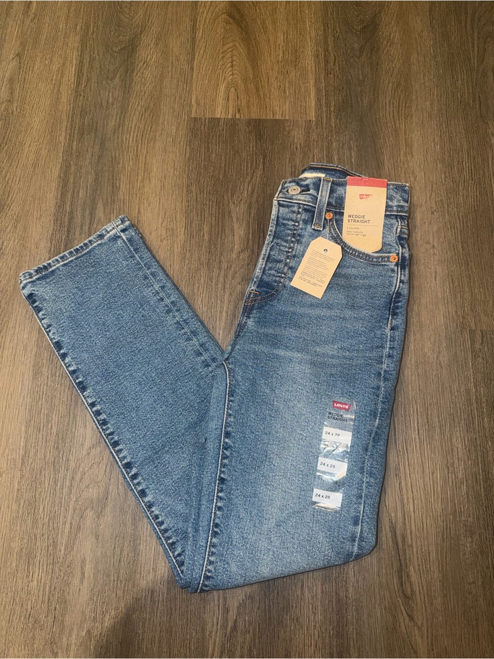 Levi's Wedgie Straight High-Rise Jeans